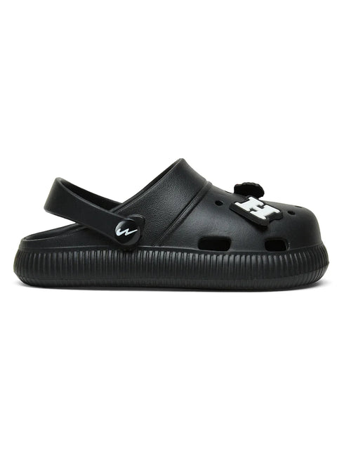 GC-9002K Black Kid's Clogs